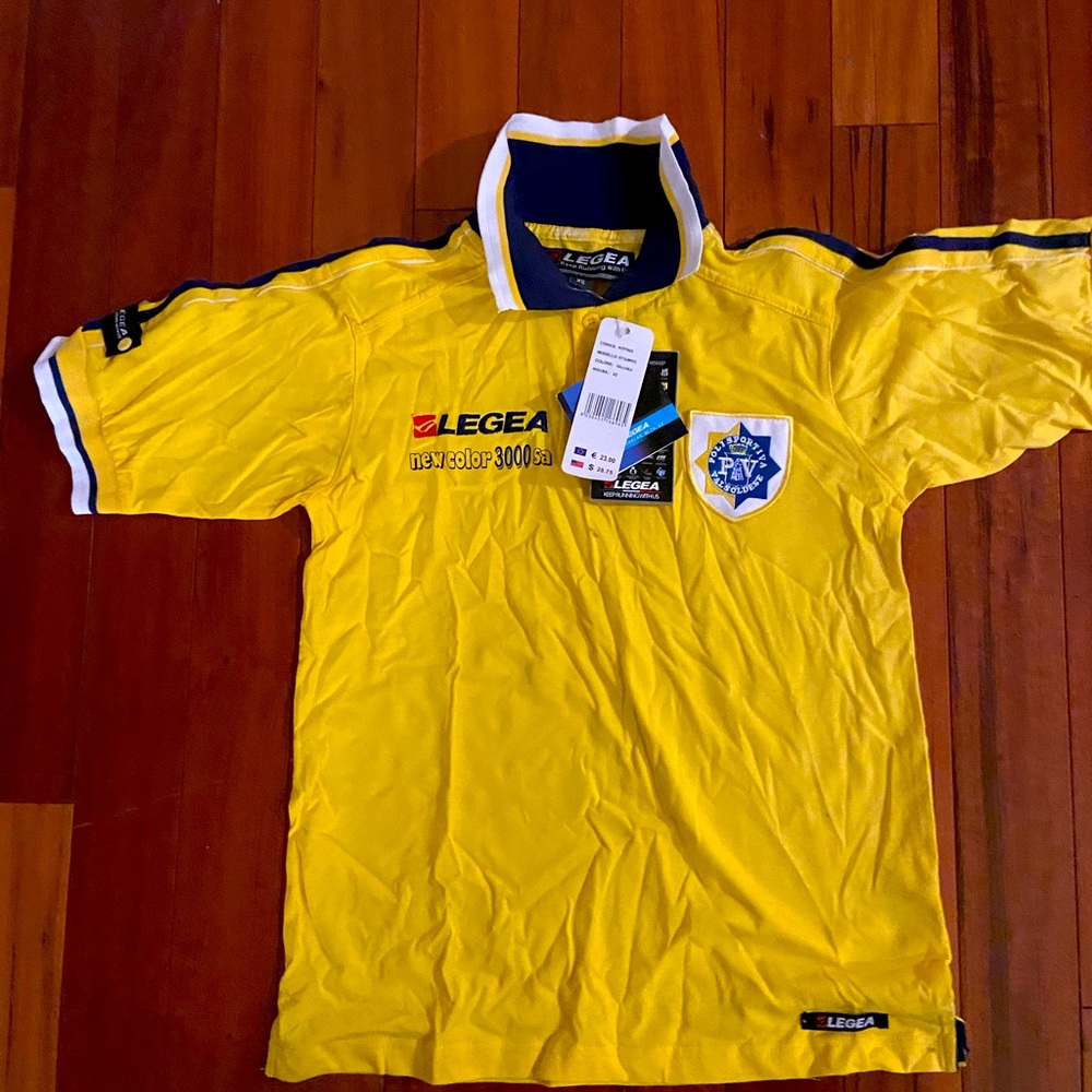 Legea Polisportiva Italian brand soccer polo shirt. Make me an offer!